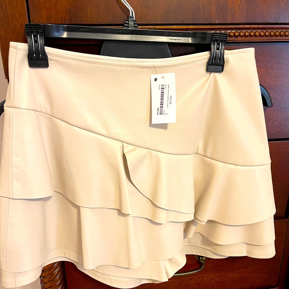 Faux Leather Shorts